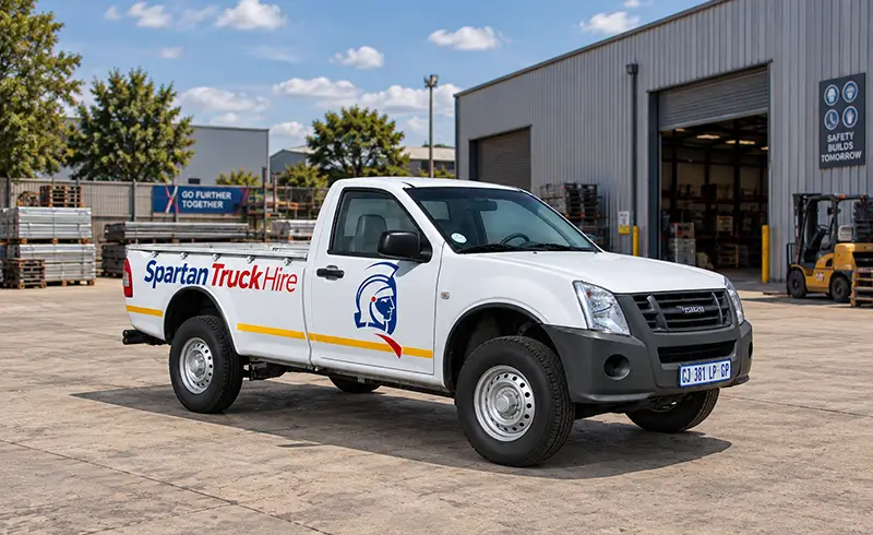 Bakkie for hire – single and double cab
