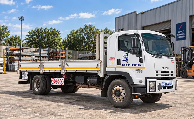 Drop side truck for hire